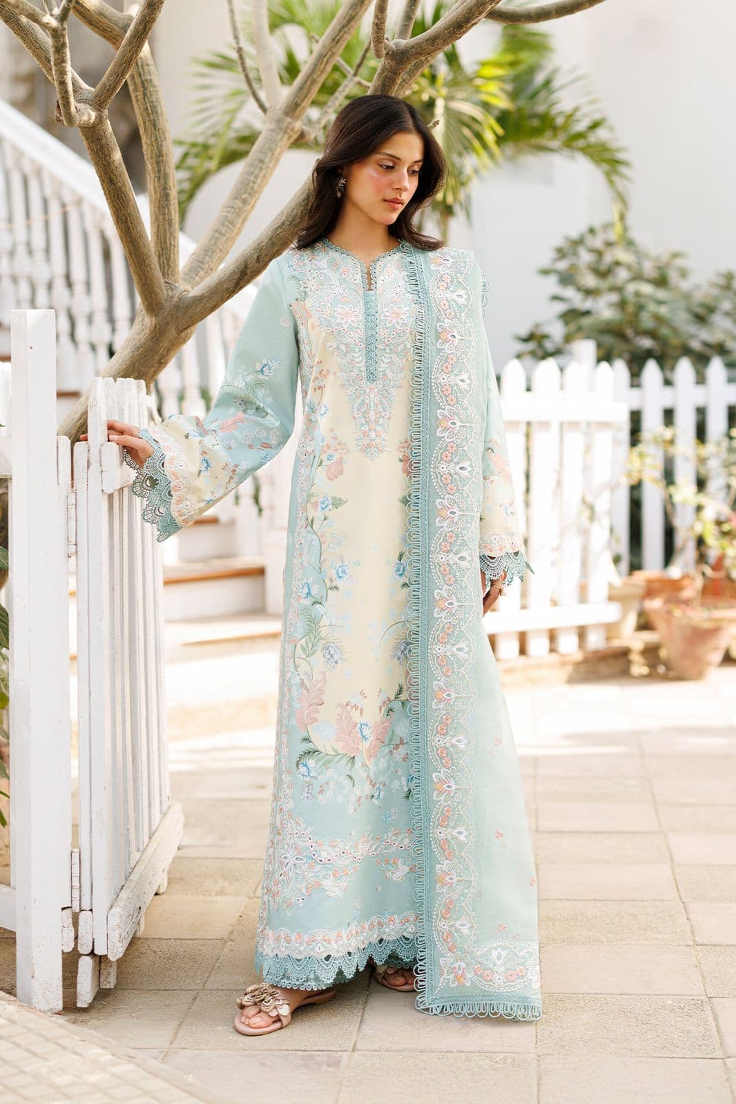 Saya Lawn Suit