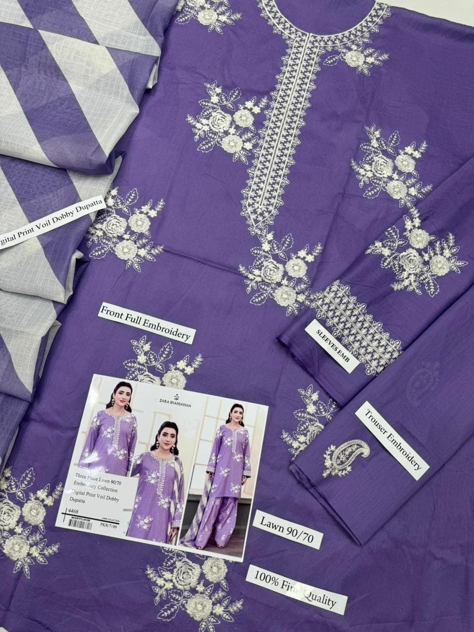 Zeen Lawn Suit
