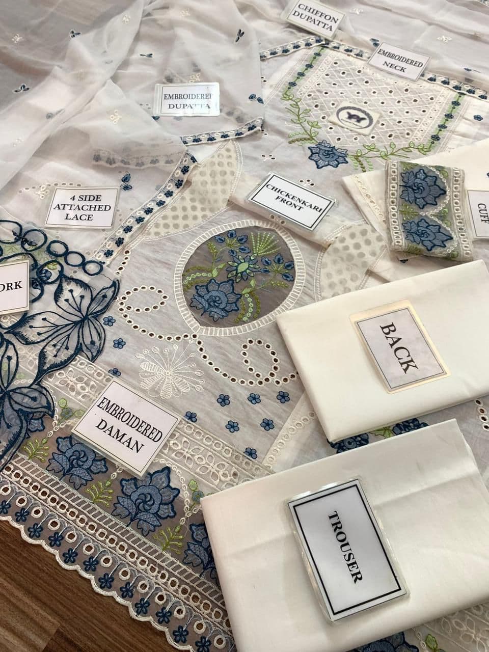 Saya Embroidered Lawn Suit