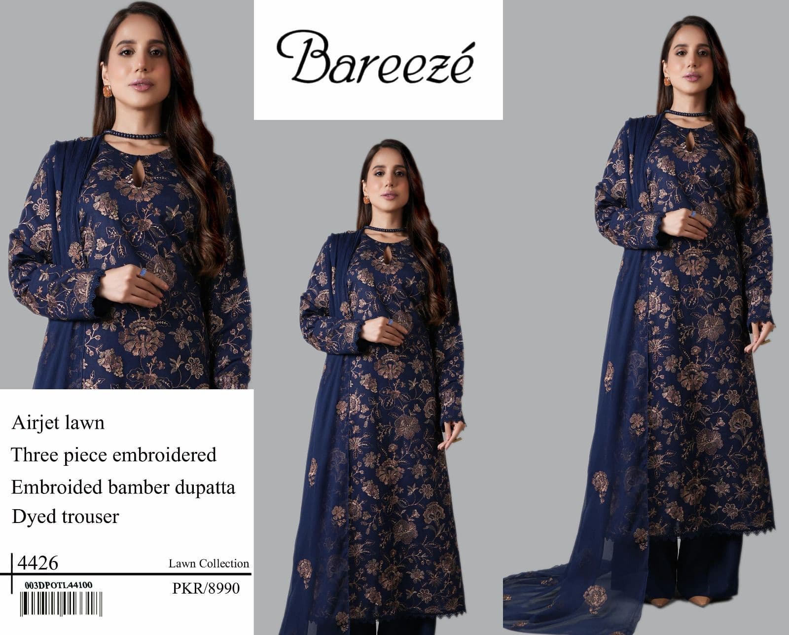 Bareeze Lawn Suit