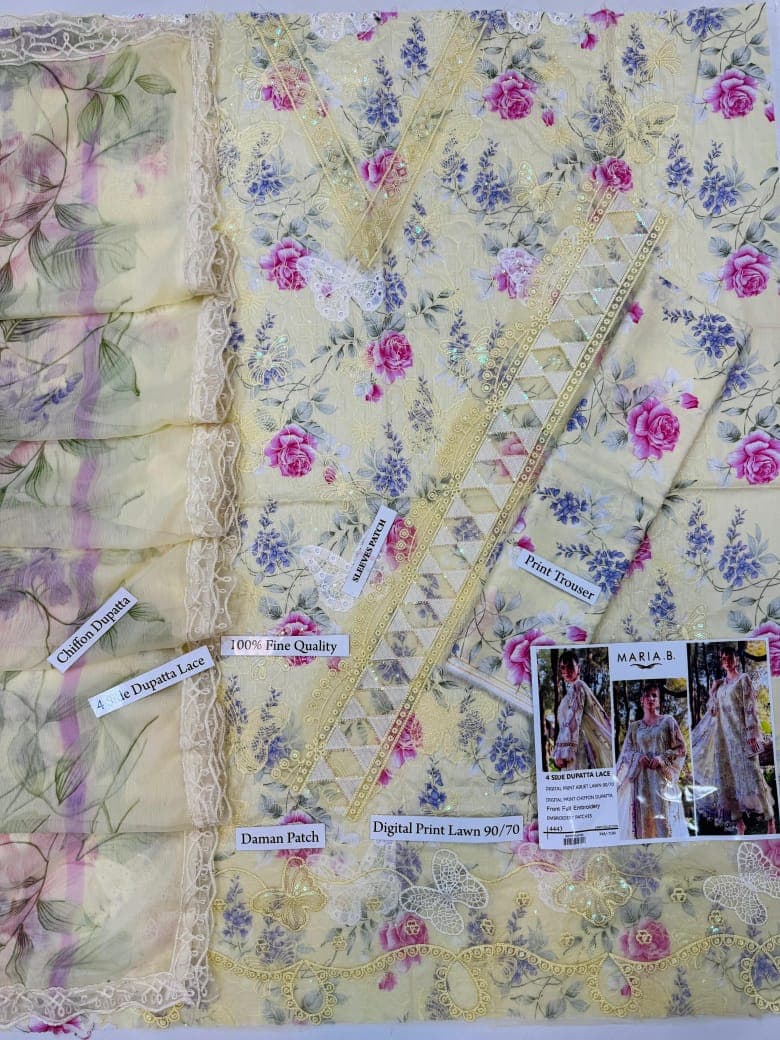 Printed Lawn Suit 3Piece