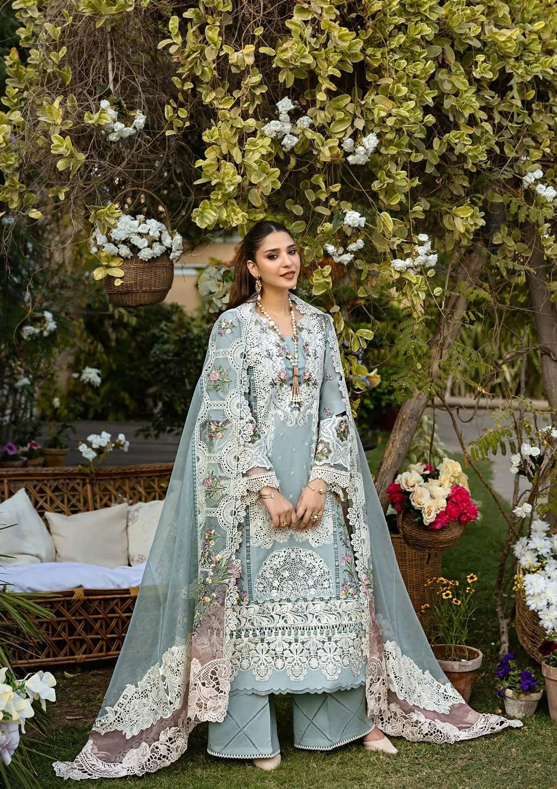 Alkaram Embroidered Suit