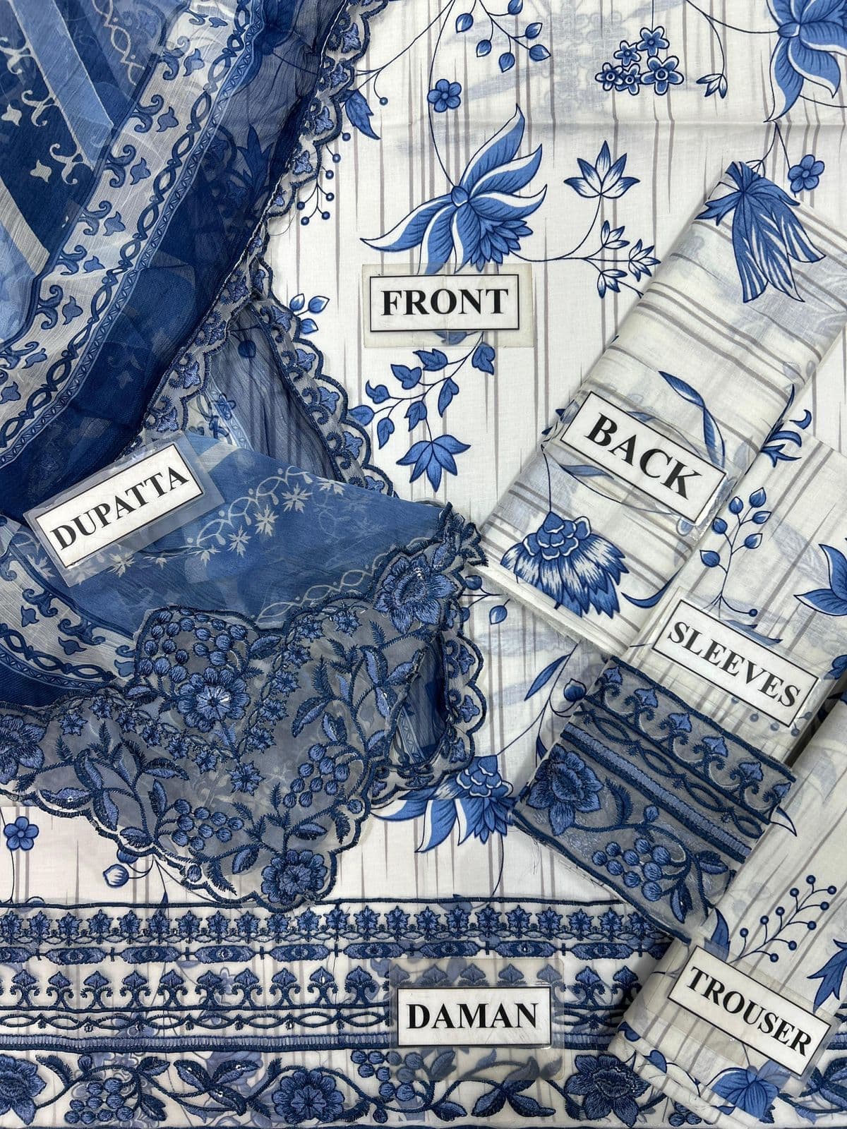 IZNIK Embroidered Lawn