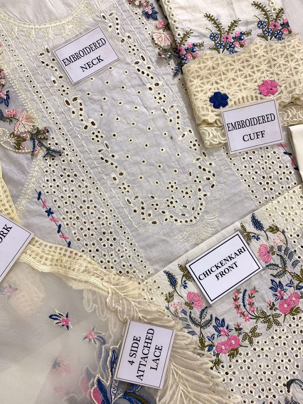 Saya Embroidered Lawn