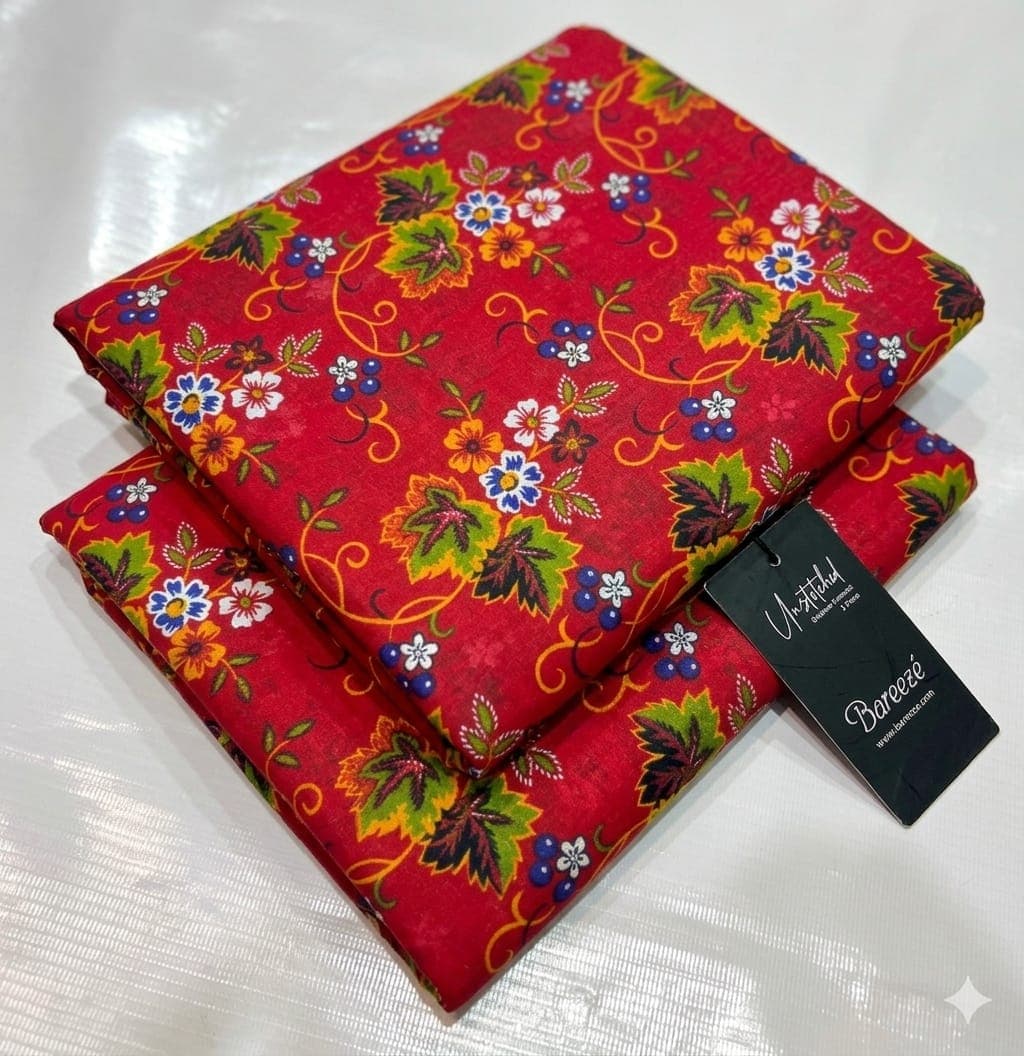 Bareeze Printed Lawn Suit