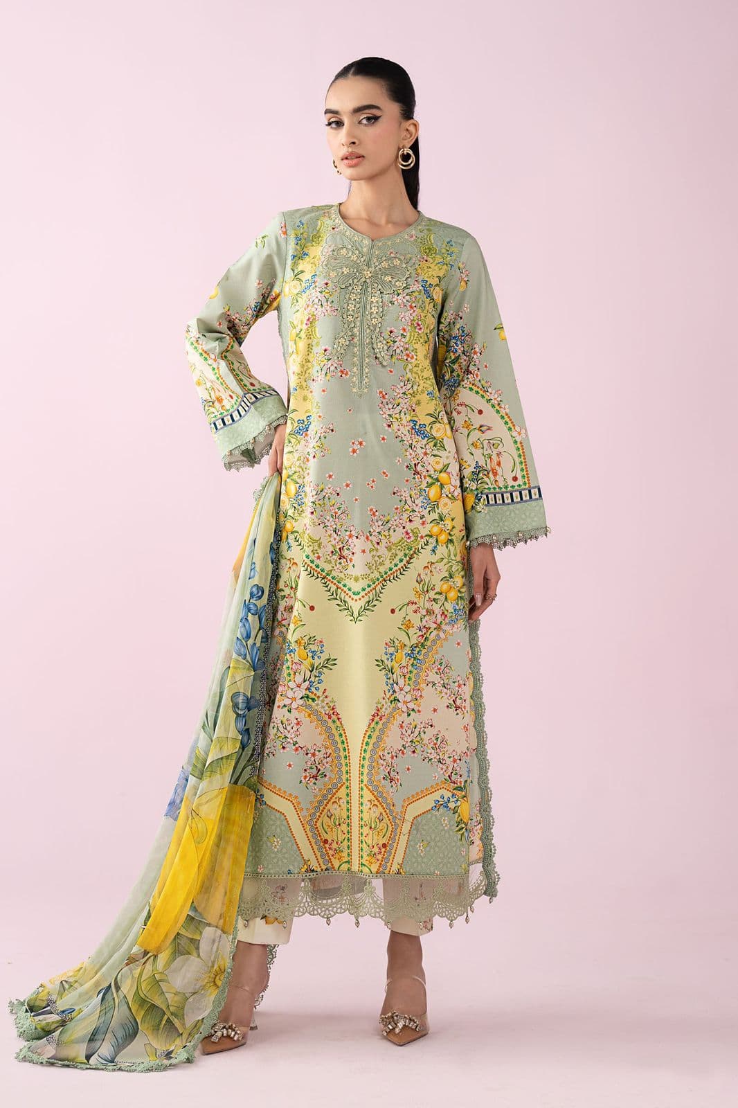 Zeen Lawn Suit
