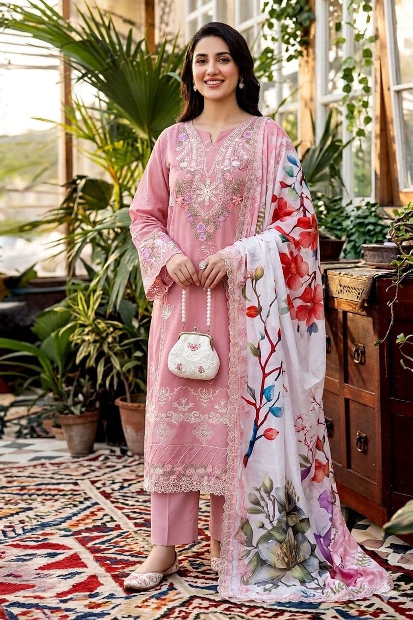 Saya Lawn Suit