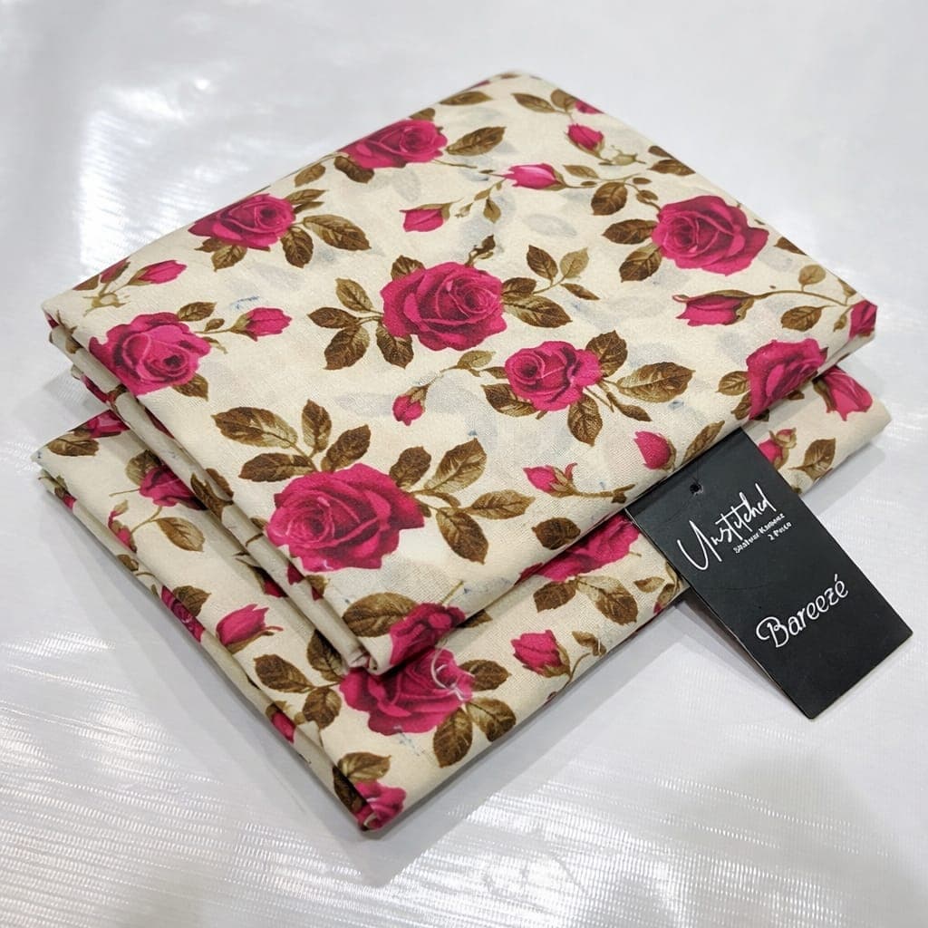 Bareeze Printed Lawn Suit