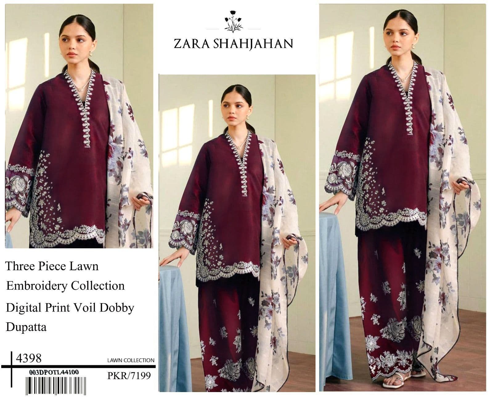 Zara Lawn Suit
