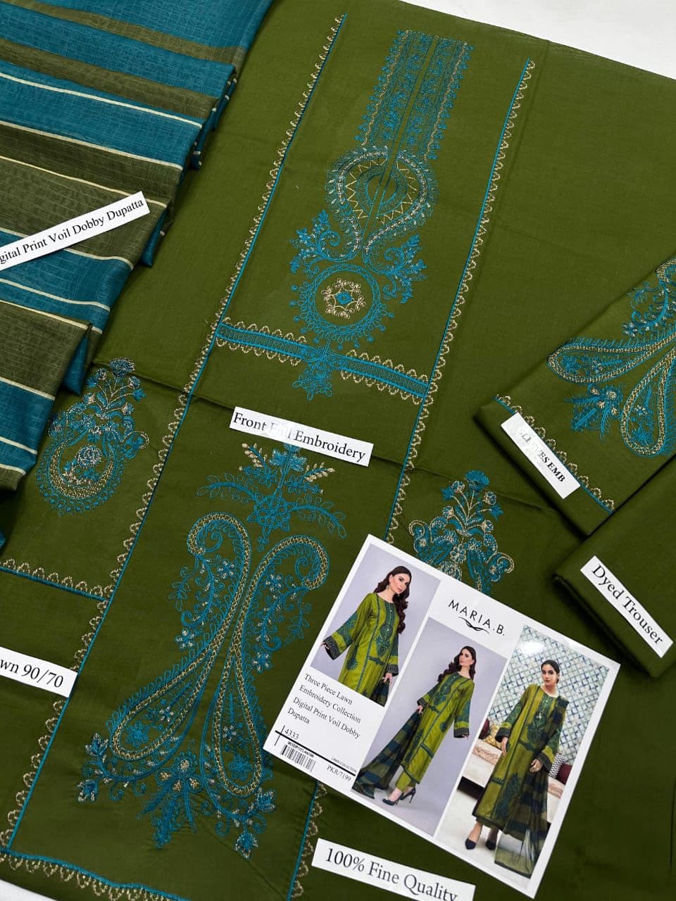 Maria. B. Lawn Suit
