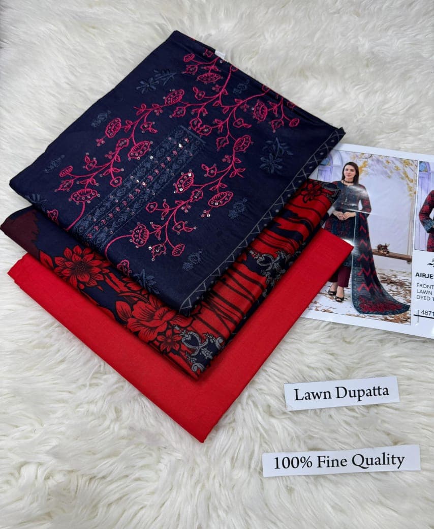 AirJet 3Piece Lawn Suit