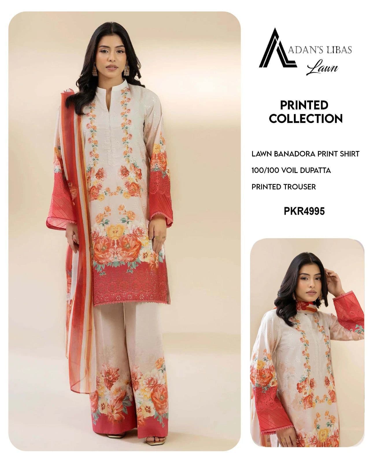 Printed Lawn Suit