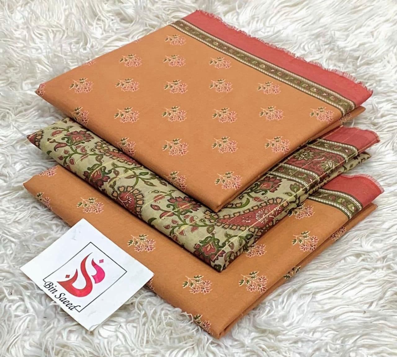 Bin Saeed Unstitched Lawn Suits image 3