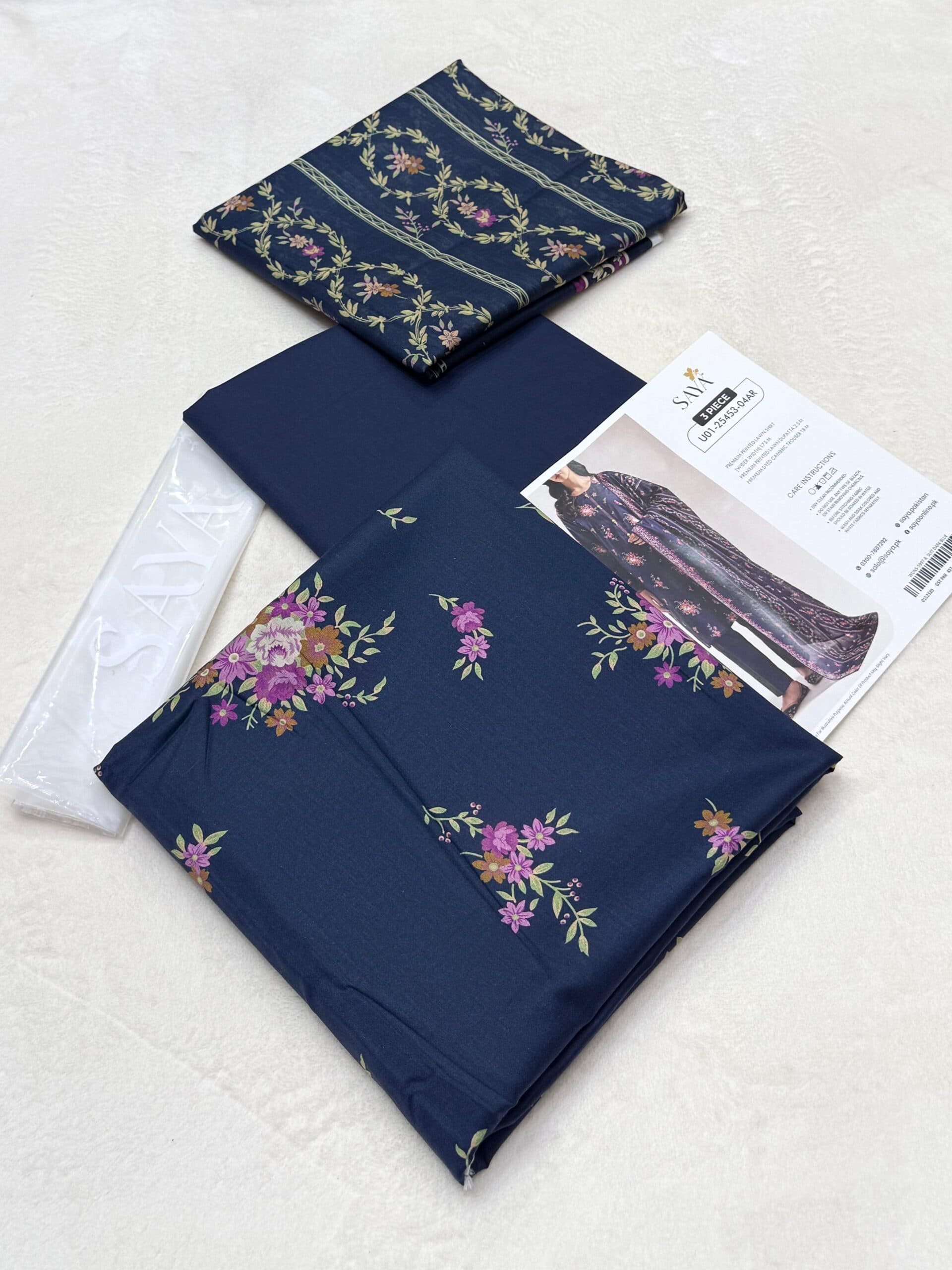 Saya 3 Piece Lawn Suits image 5
