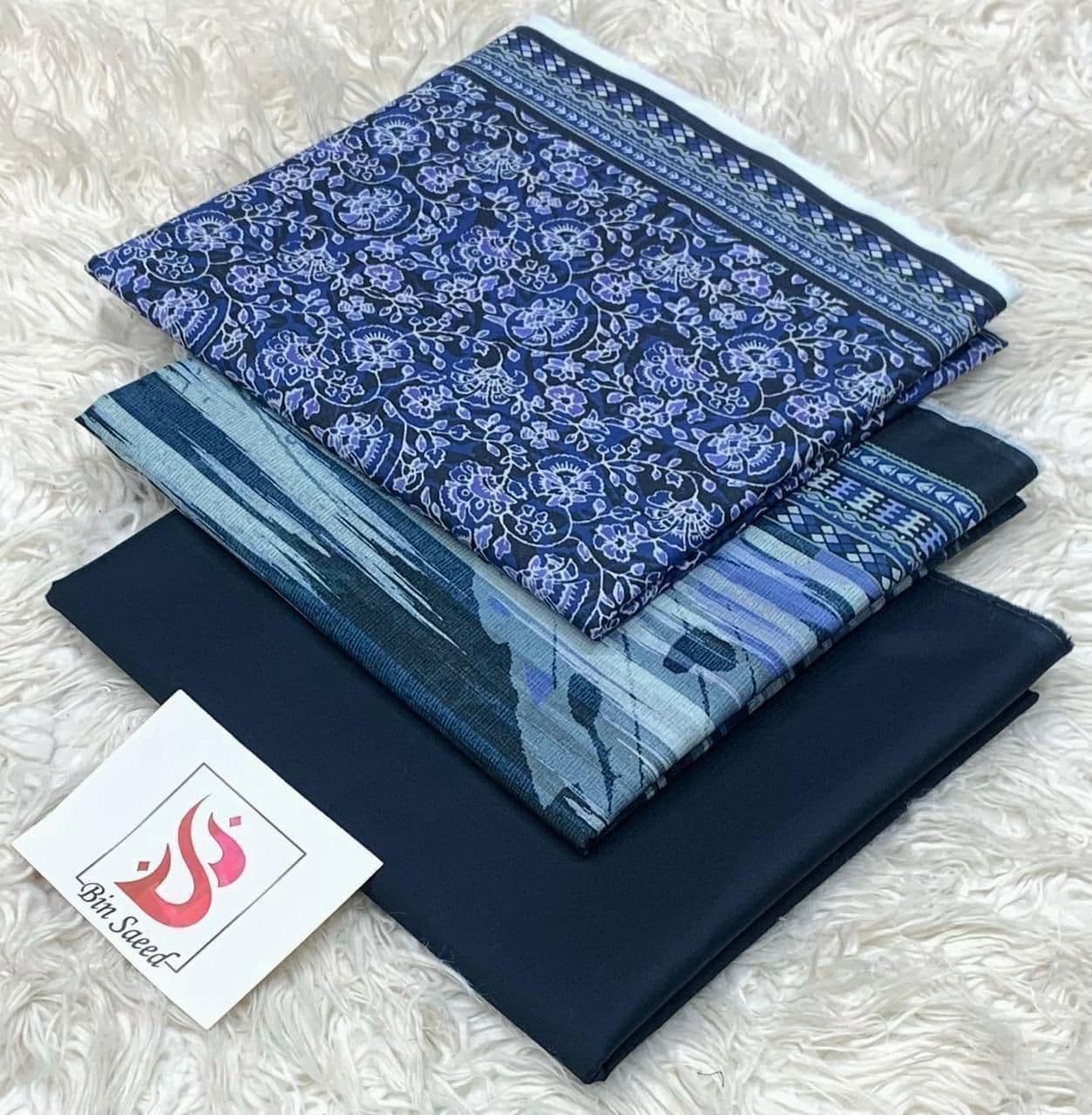 Bin Saeed 3 Piece Lawn Suits