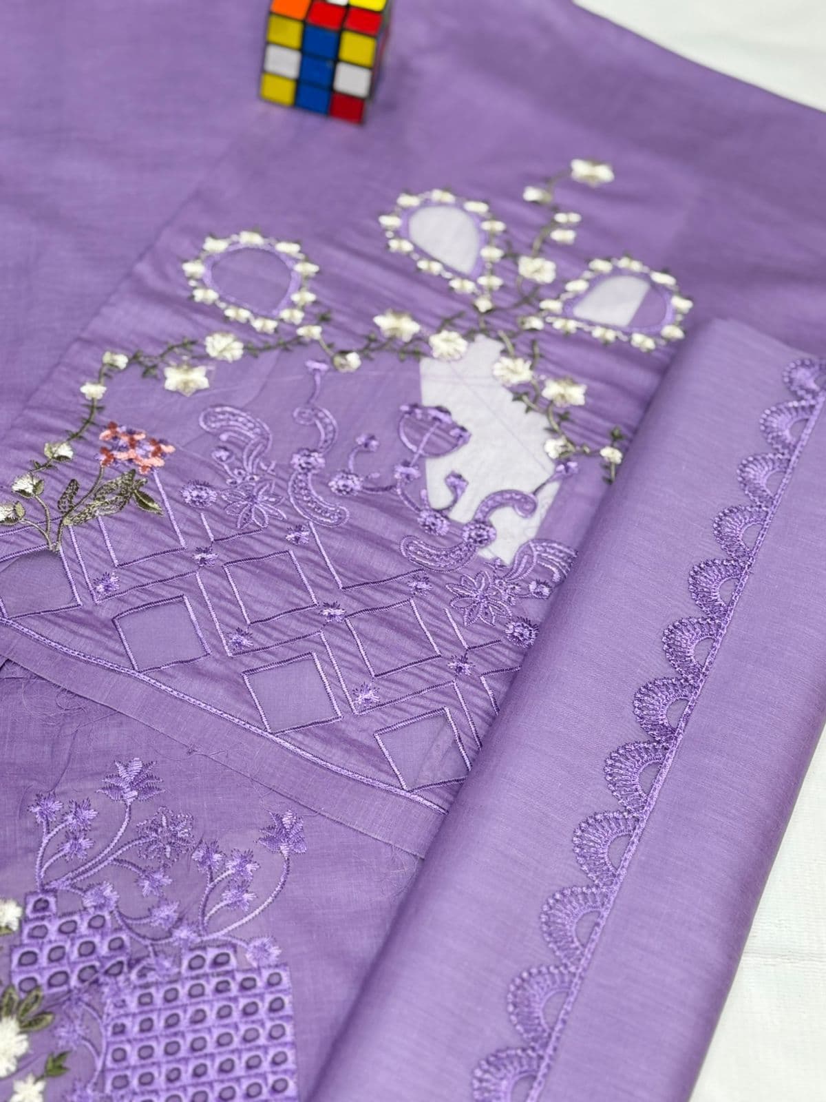 Saya Embroidered Suit