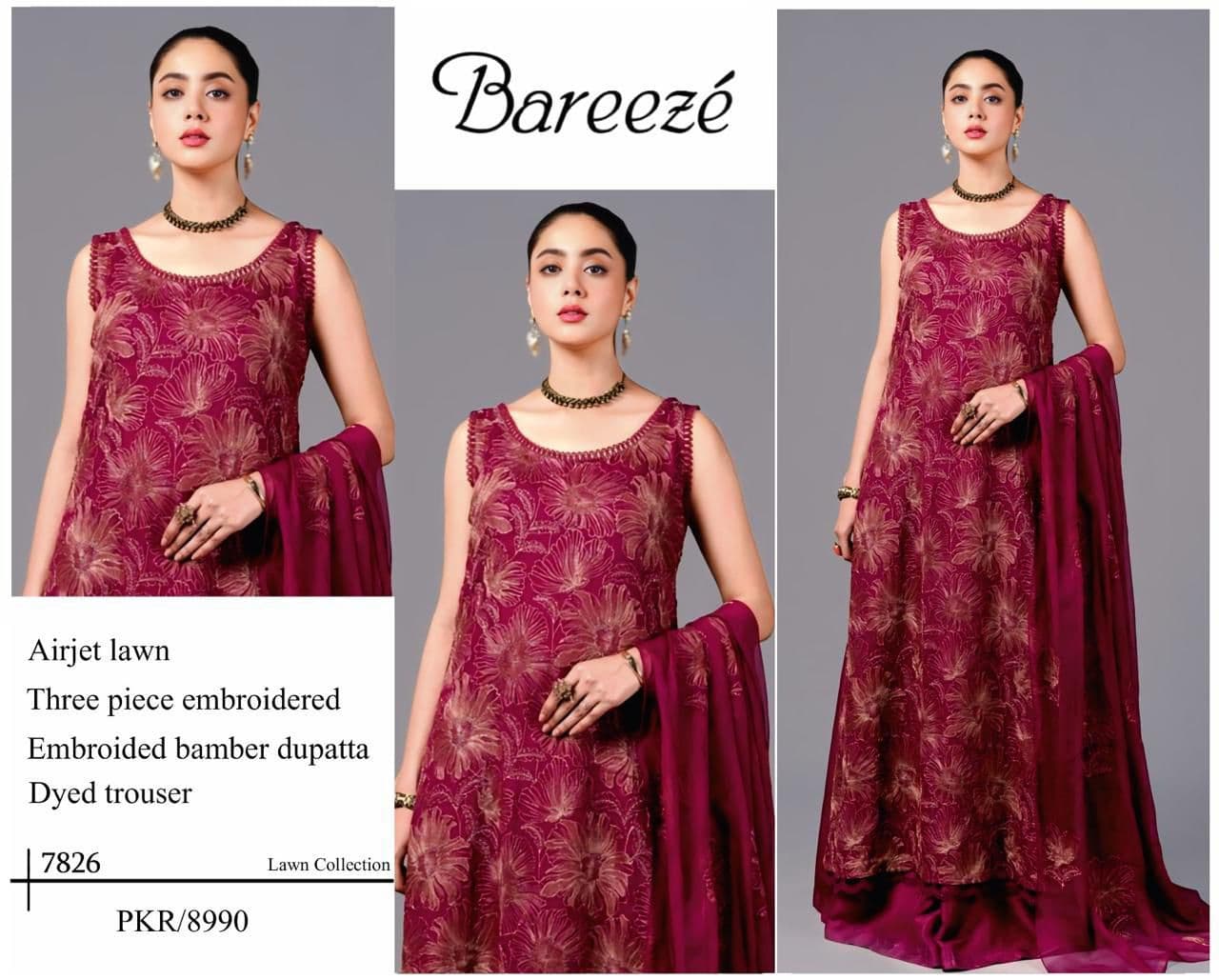 Bareeze 3Piece Lawn Suit