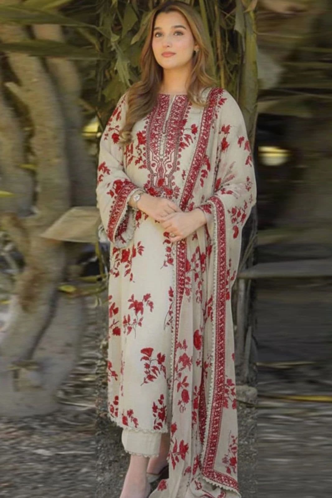 Saya Lawn Suit