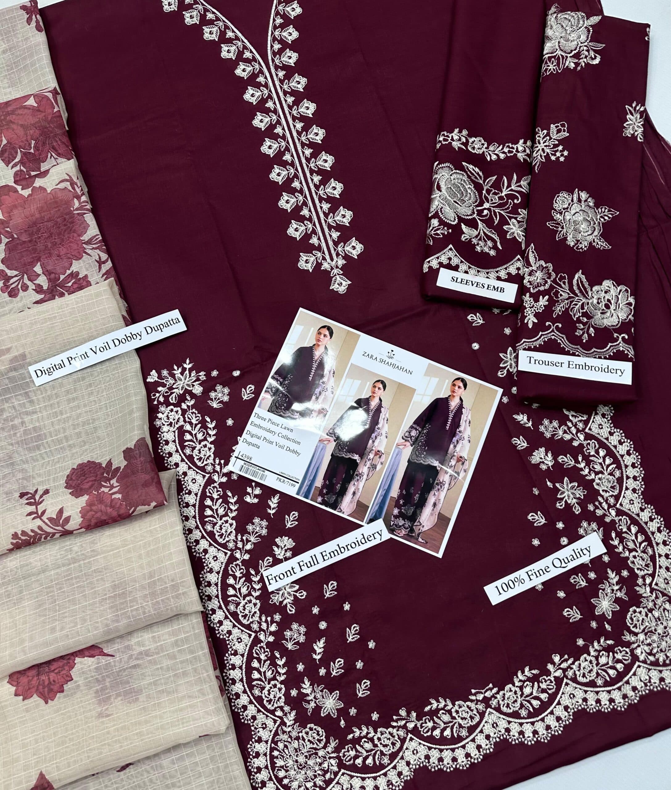 Zara ShahJahan Lawn image 1