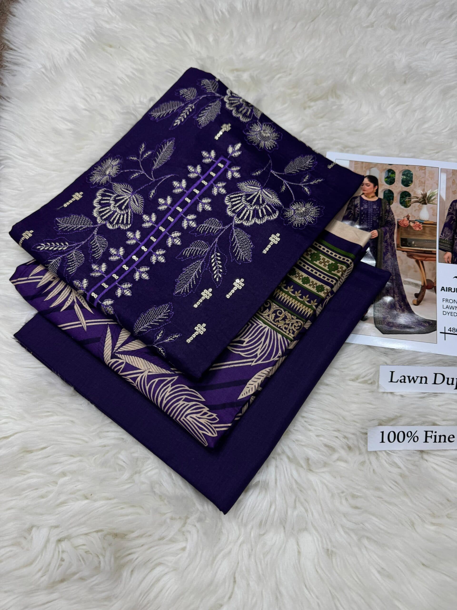 Zara Shahjahan Lawn image 1