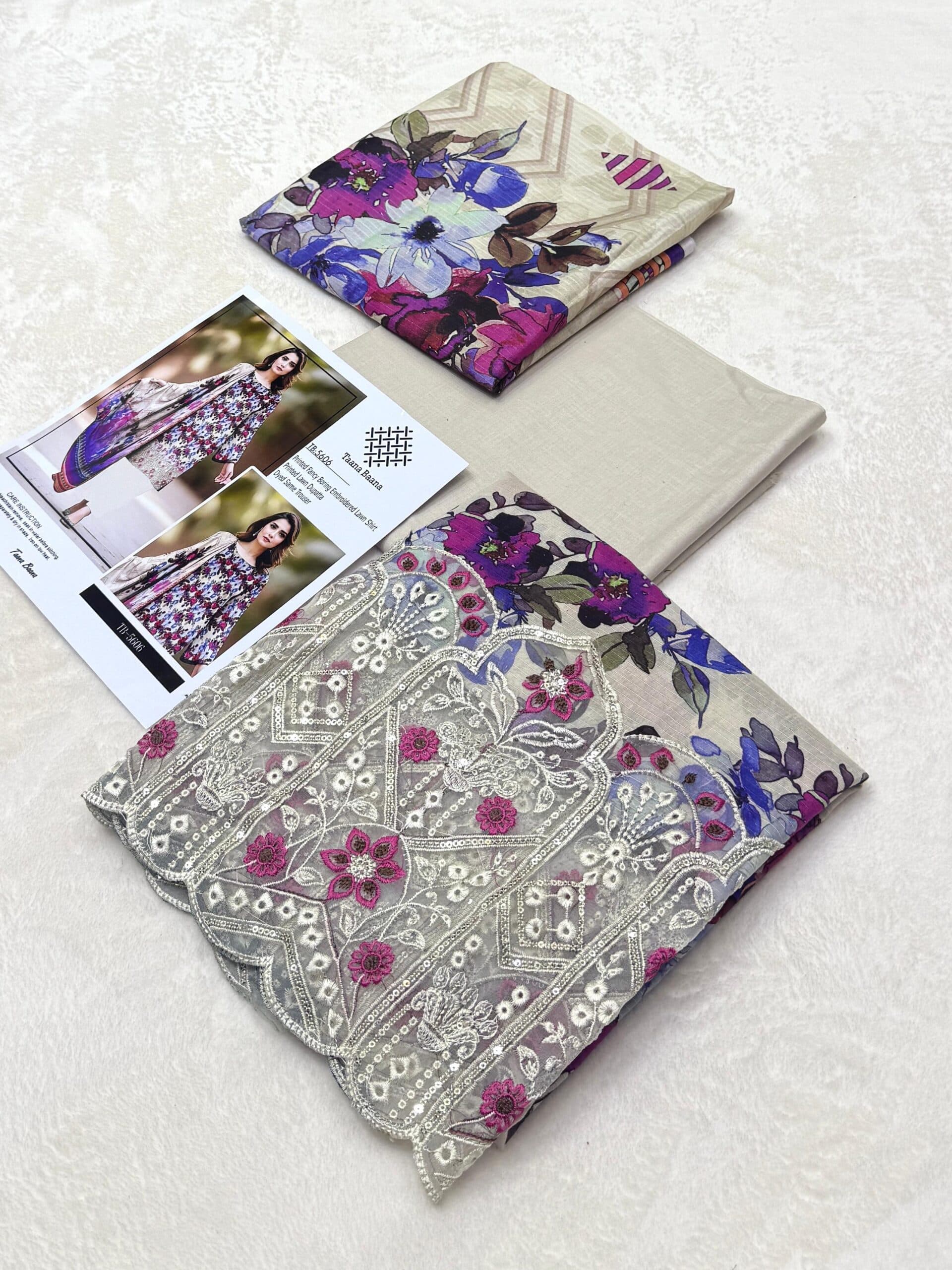 Zara ShahJahan Lawn image 1