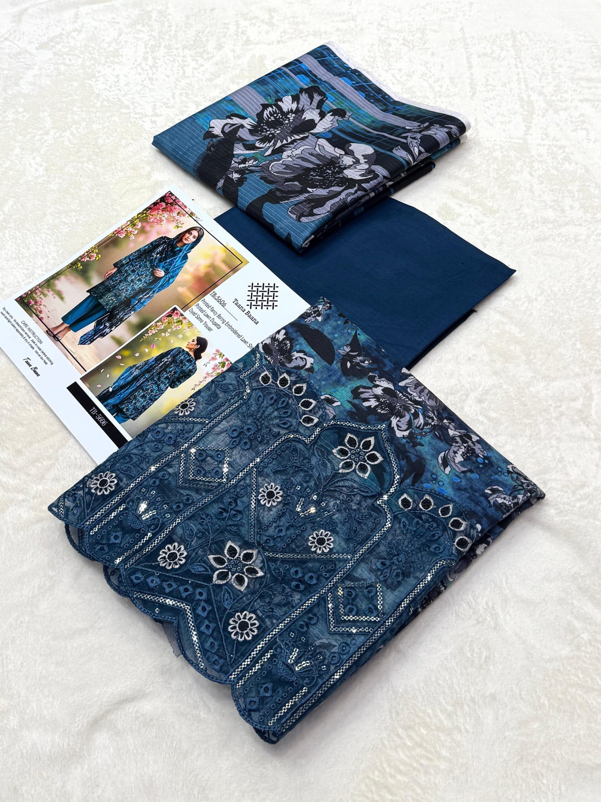 Zara Shahjahan Lawn image 1
