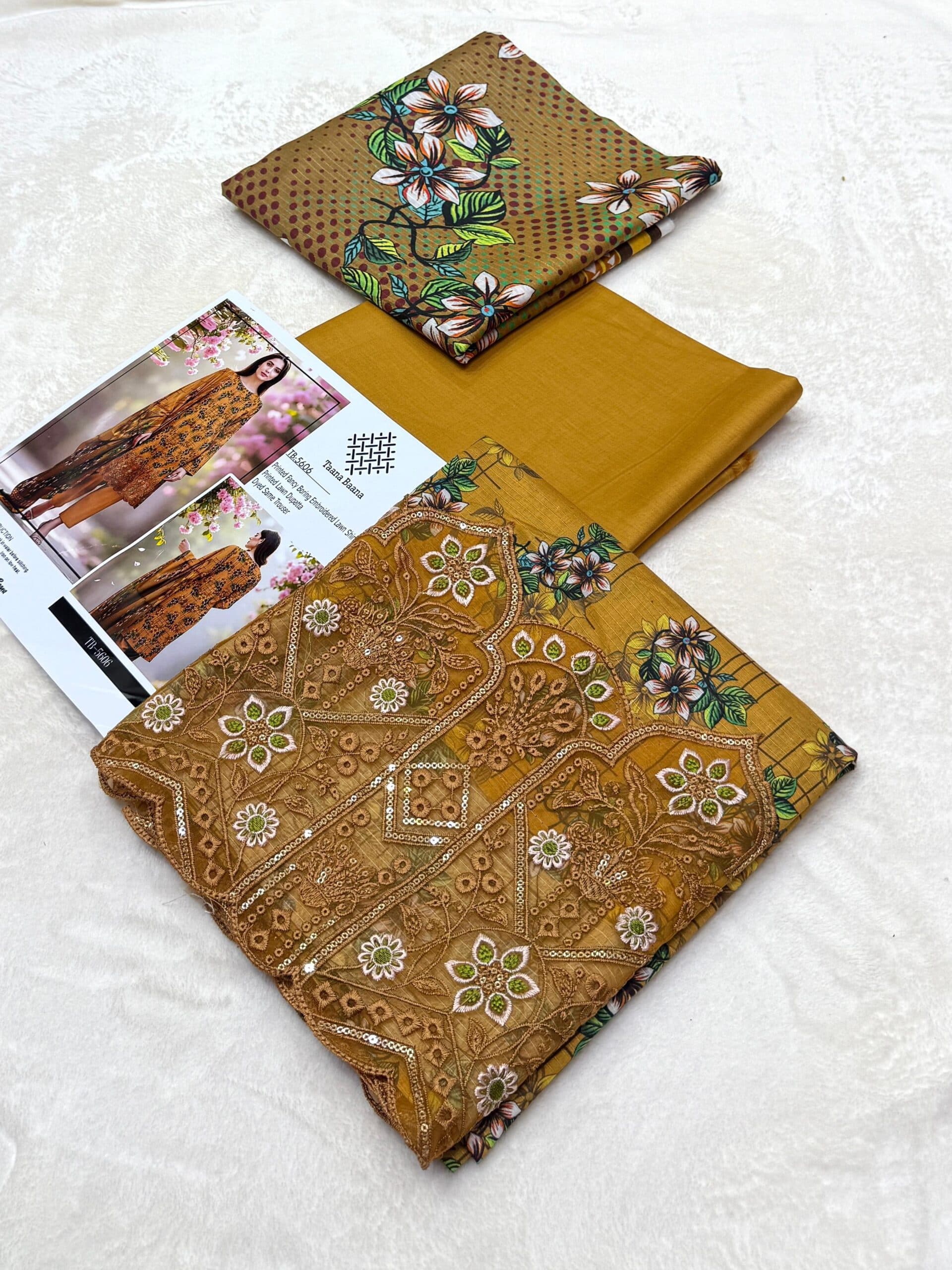 Zara Shahjahan Lawn image 1